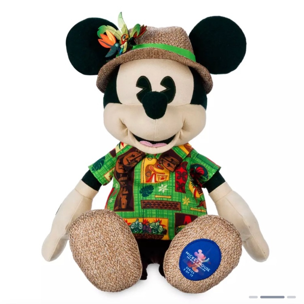 Disney Mickey Main Attraction Plush Enchanted Tiki Room NEW limited edition